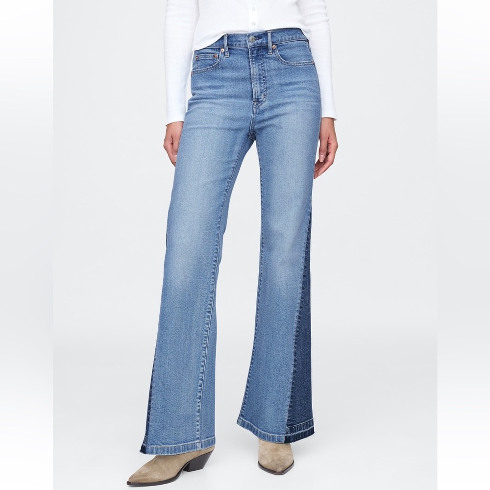 High rise 70s Flared Jeans - Picture 2 of 5